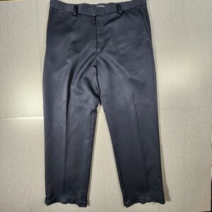 IZOD XFG Pants Cuffed Pleated Golf Outdoors Dress Pants Blue Mens 38x34
